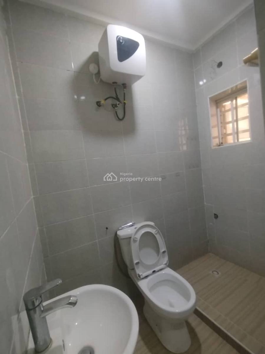 Standard Finished 3 Bedroom Flat Without Bq on Second Floor, Jahi, Abuja, Flat / Apartment for Rent