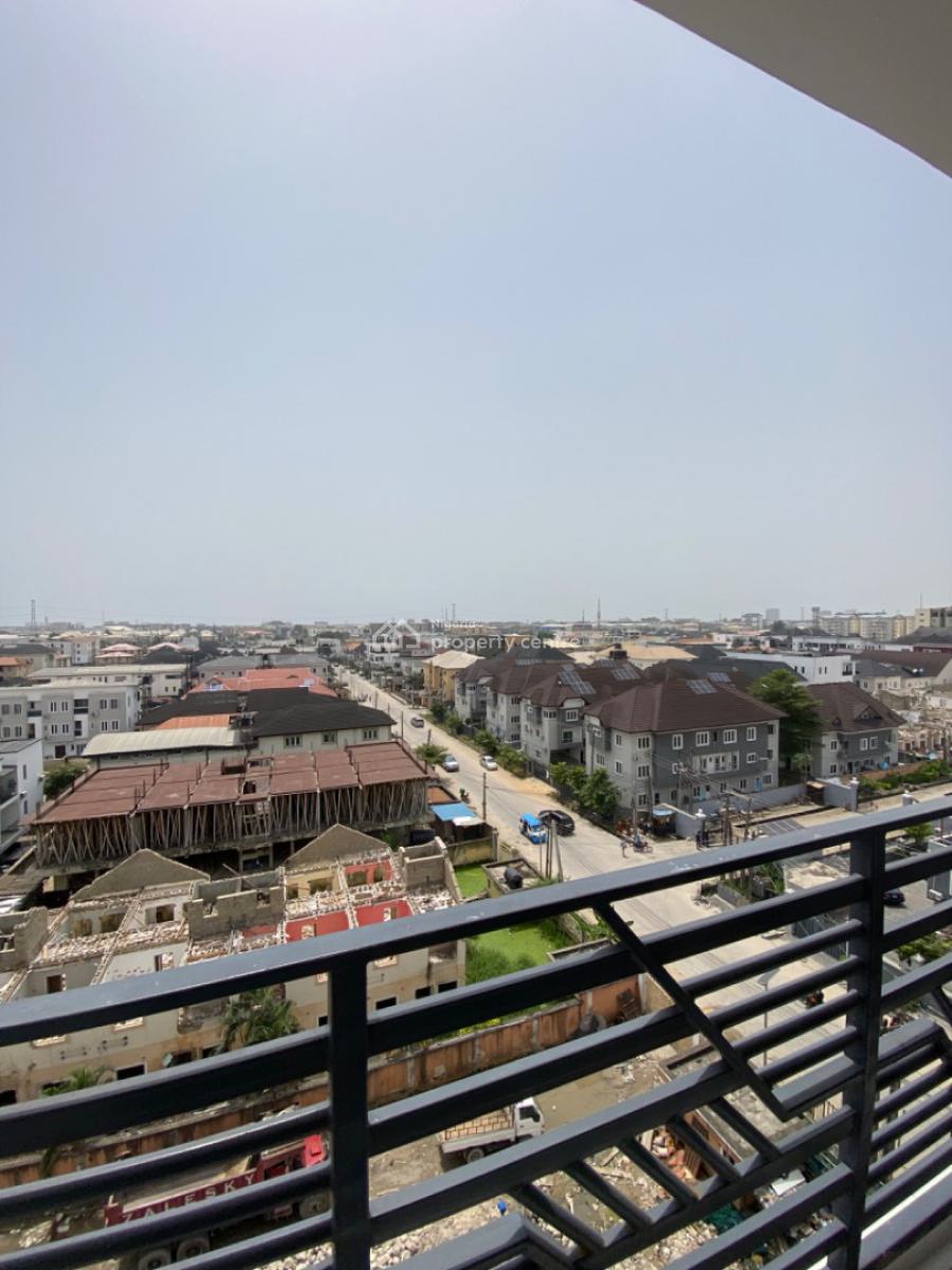 Fully Serviced 3 Bedrooms Flat on 6th Floor with Elevator, Ikate, Lekki, Lagos, Flat / Apartment for Rent