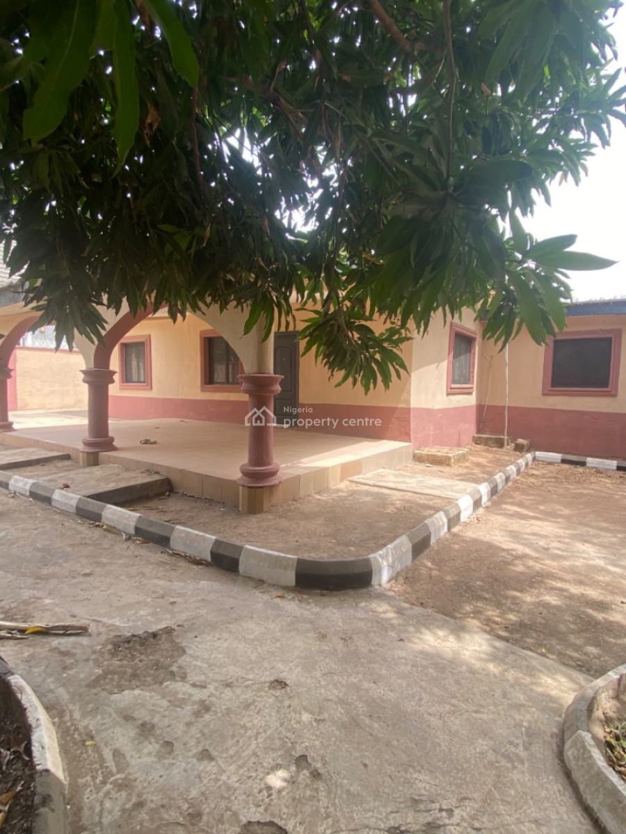 Massive 3 Bedrooms Detached Duplex with a Gatehouse in a Massive Compo, Behind Lifecamp General Hospital, Life Camp, Abuja, Detached Bungalow for Rent