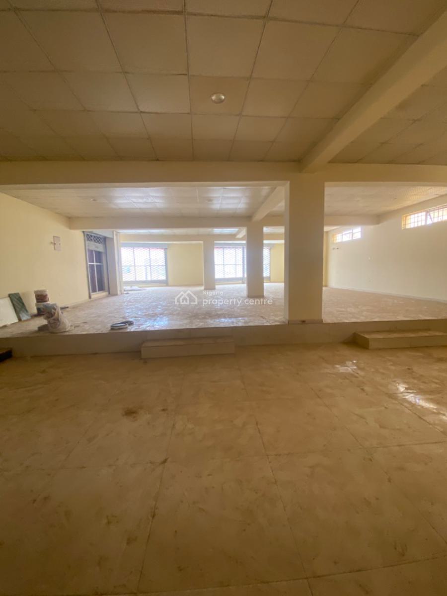 Massive Space for Commercial Use Suitable for Church,office, Warehouse, Lifecamp Junction, Life Camp, Abuja, Plaza / Complex / Mall for Rent