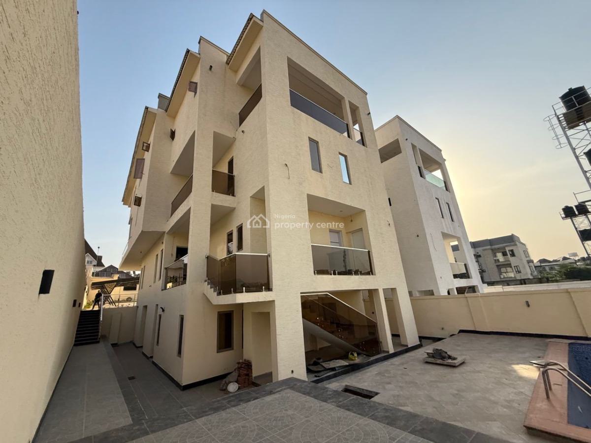 5 Bedroom Contemporary House with Bq, Guzape District, Abuja, House for Sale