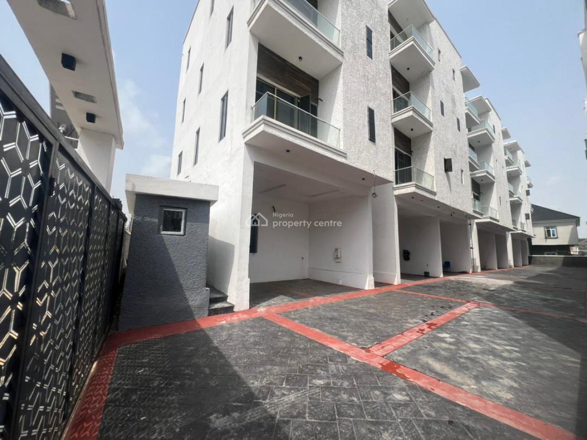 Luxury 5 Bedrooms Terrace Duplex, Chevron, Lekki, Lagos, Terraced Duplex for Rent