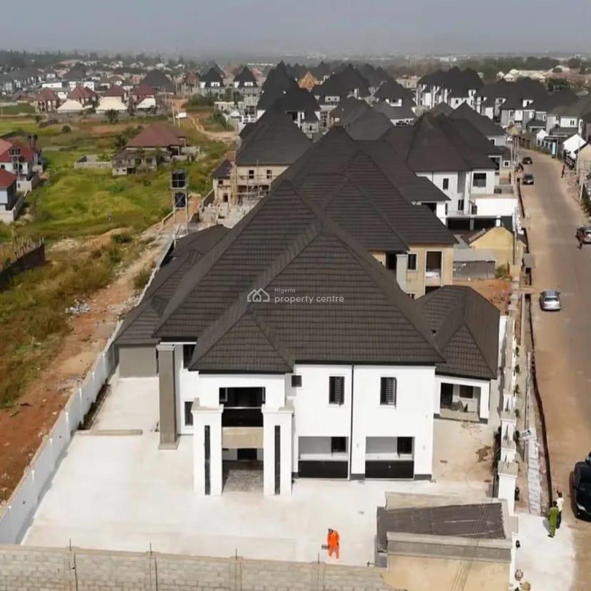 7 Bedroom Fully Detached Duplex with 1 Bedroom Charlet, Lokogoma District, Abuja, Detached Duplex for Sale