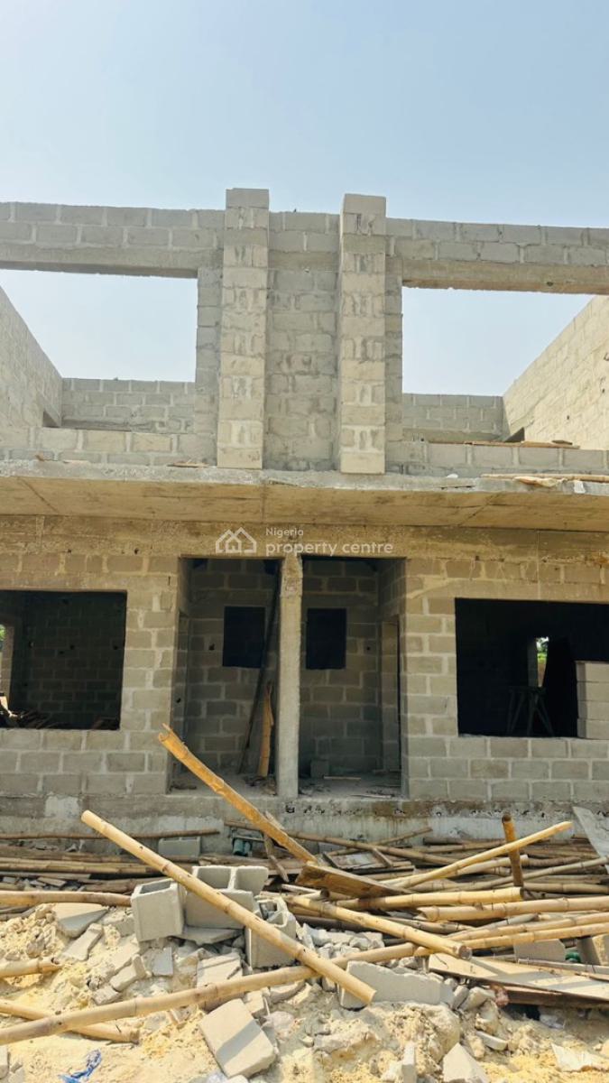 Luxury 4 Bedroom Fully Detached Duplex with Bq, Ajayi Apata, Sangotedo, Lagos., Sangotedo, Ajah, Lagos, Detached Duplex for Sale