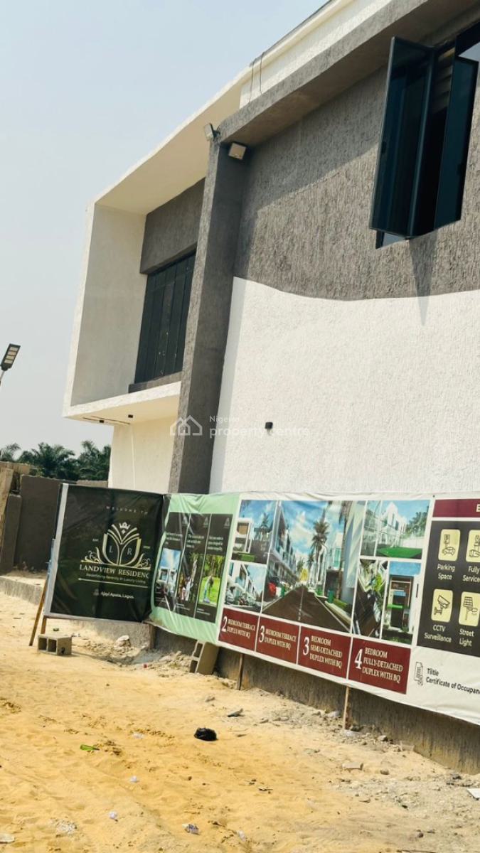 Luxury 4 Bedroom Fully Detached Duplex with Bq, Ajayi Apata, Sangotedo, Lagos., Sangotedo, Ajah, Lagos, Detached Duplex for Sale