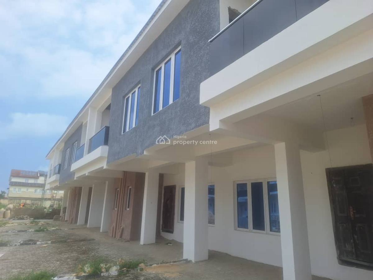 Distress Newly Built 3bedroom Carcass Terrace, Orchid, Lekki, Lagos, Terraced Duplex for Sale