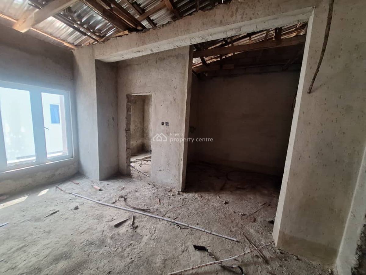 Distress Newly Built 3bedroom Carcass Terrace, Orchid, Lekki, Lagos, Terraced Duplex for Sale