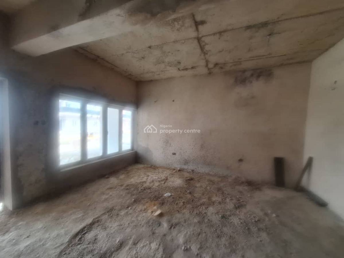 Distress Newly Built 3bedroom Carcass Terrace, Orchid, Lekki, Lagos, Terraced Duplex for Sale