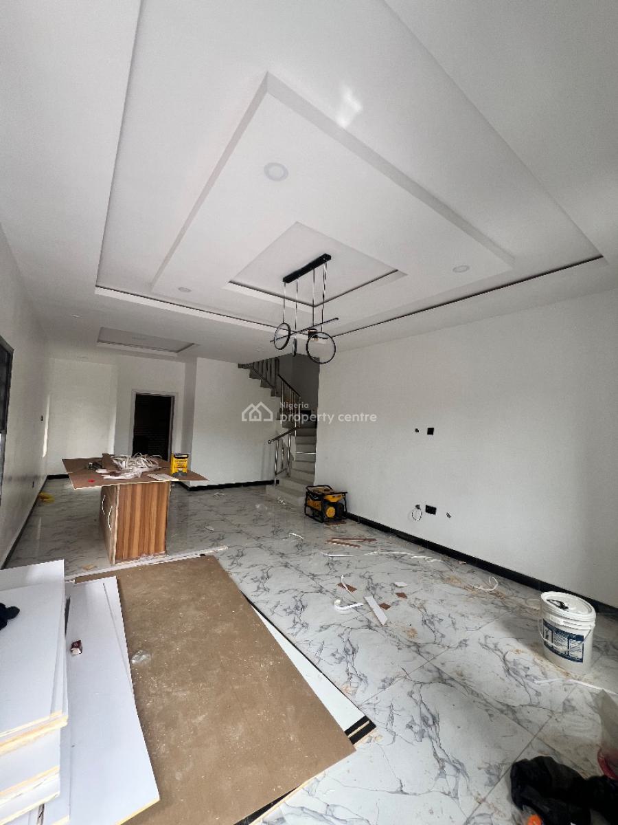 a Well Built 3 Bedroom Duplex and Bq, Pepperoni Abraham, Adesunya, Ajah, Lagos, Semi-detached Duplex for Rent