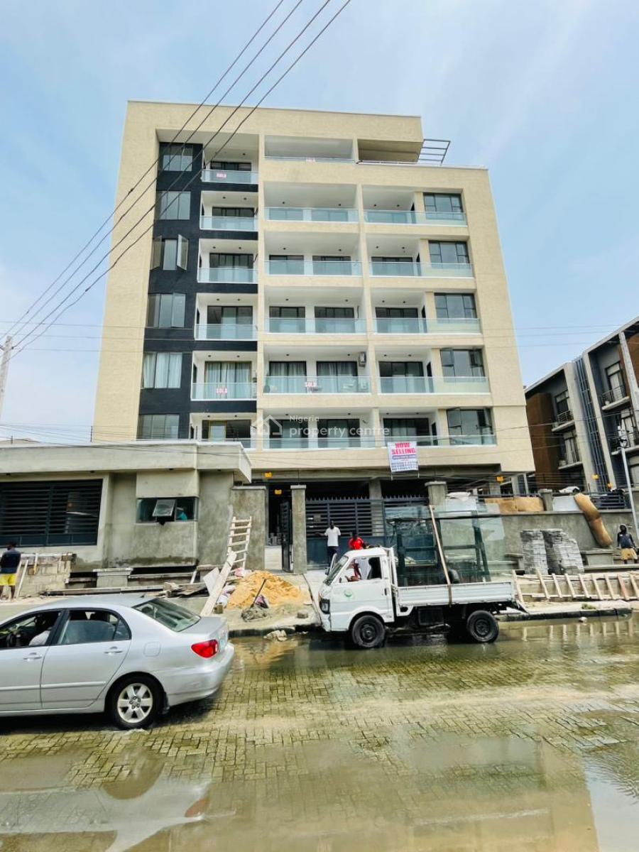Luxuriously Built 2 Bedroom Apartment with Elevator and Pool, Perfect for Shortlet Investment and Airbnb, Flood Free Roads, Ikate, Lekki, Lagos, Block of Flats for Sale