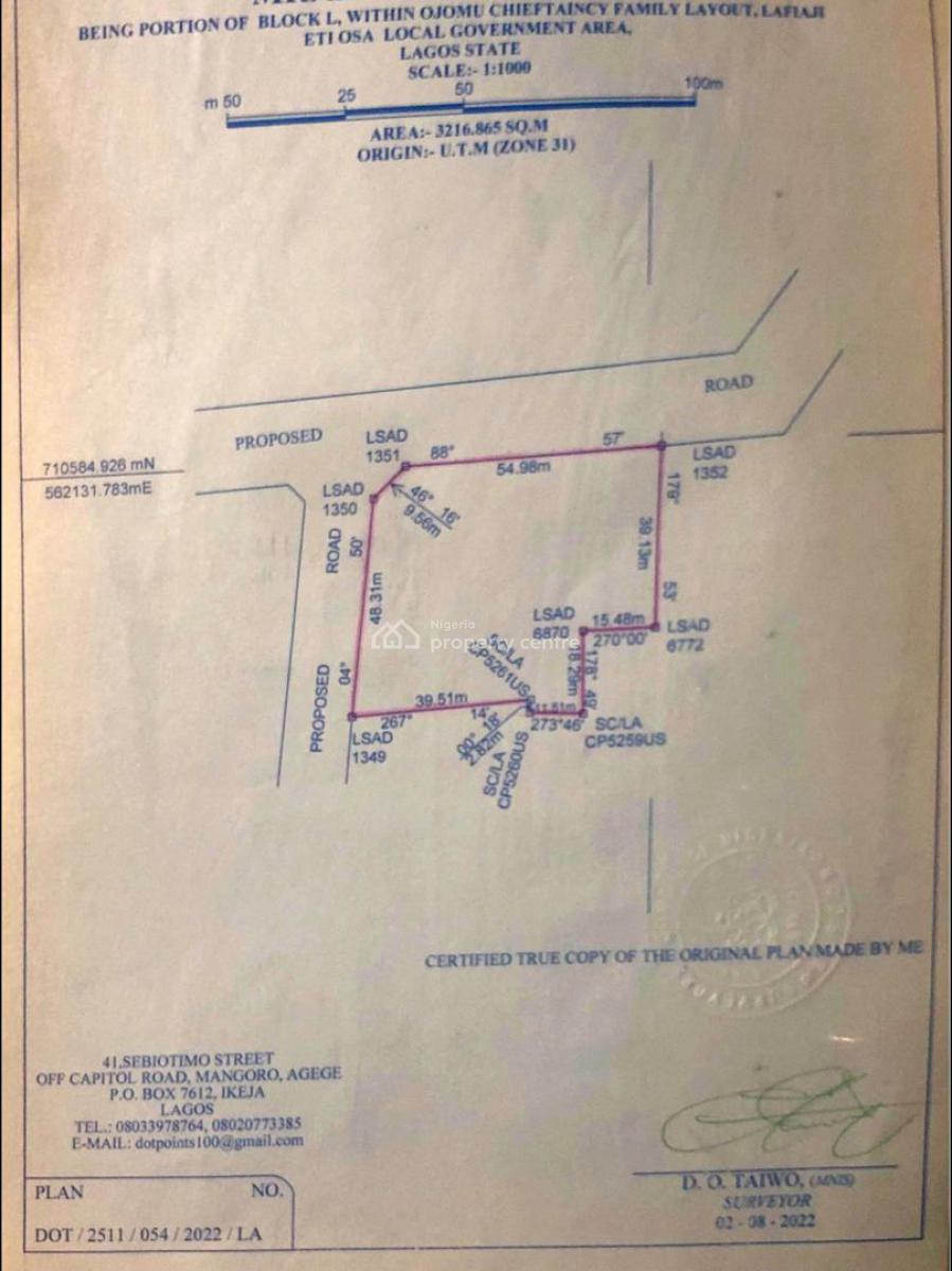Choice Prime Land, Orchid, Lekki Expressway, Lekki, Lagos, Mixed-use Land for Sale