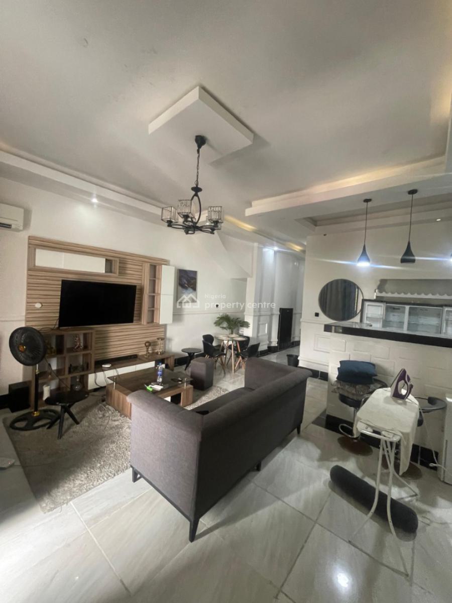 Luxury 2  Bedroom Funished Semi Detached Duplex, Chevron, Lekki, Lagos, Semi-detached Duplex for Rent