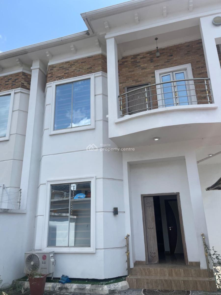 Luxury 3 Bedroom Funished Semi Detached Duplex with Bq, Chevron, Lekki, Lagos, Semi-detached Duplex for Rent