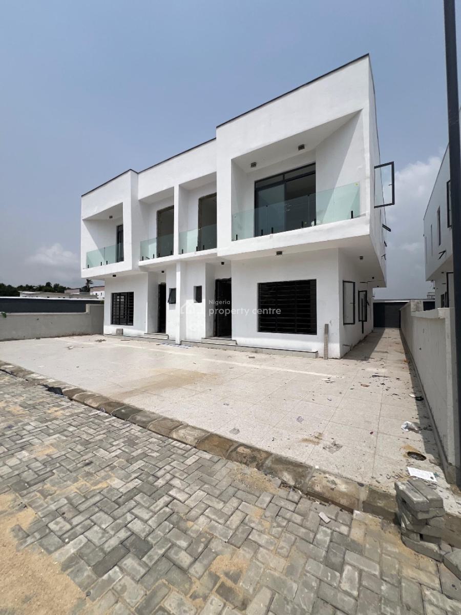 Exquisitely Built 4 Bedroom Semi Detached Duplex with Pool, Orchid Road, Lekki, Lagos, Semi-detached Duplex for Sale