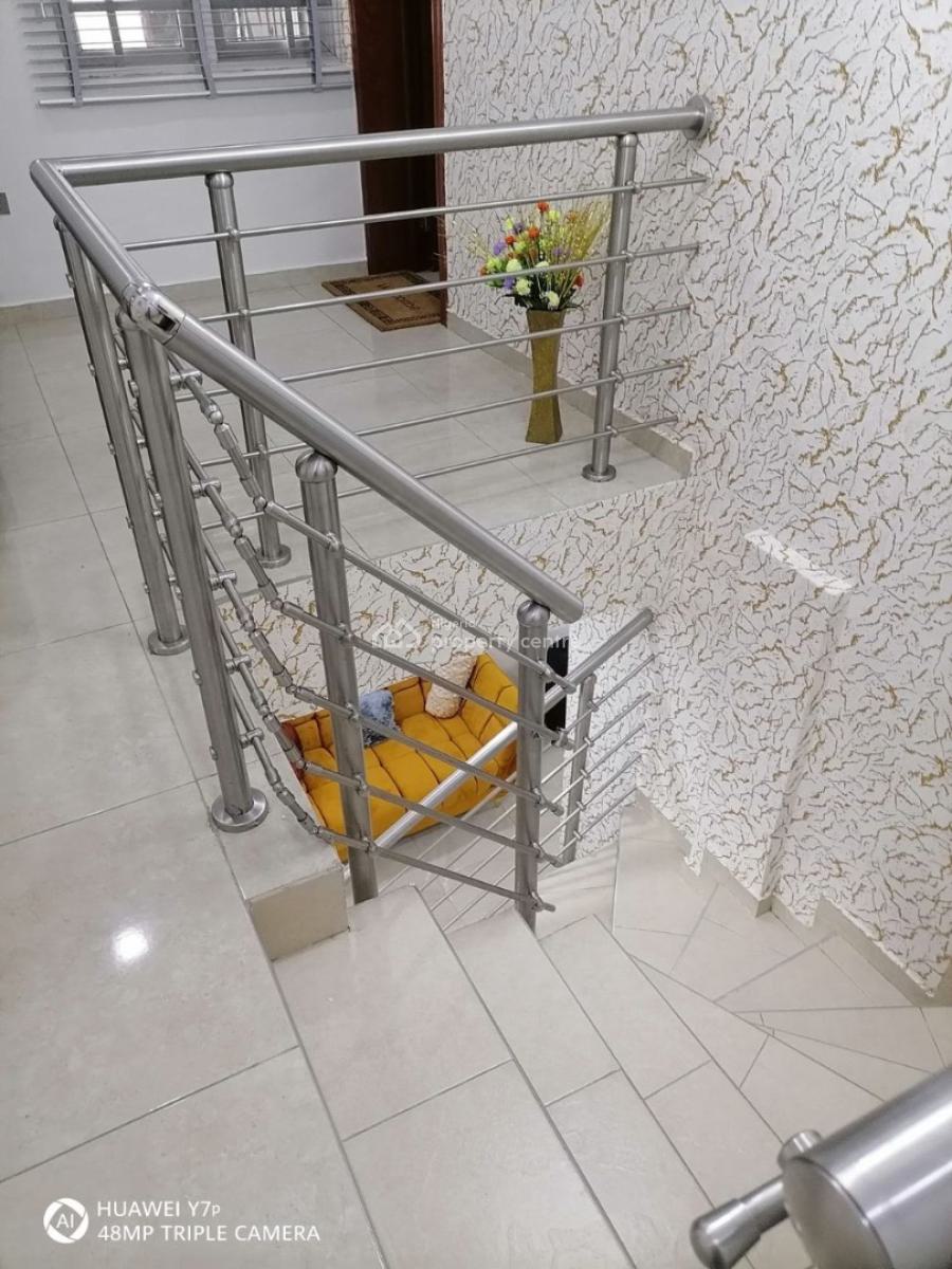 Fully Furnished 3 Bedroom Duplex Wit Attached Mini Flat Fully Furnish, Behind Covenant Church Chisco, Ikate Elegushi, Lekki, Lagos, House for Sale