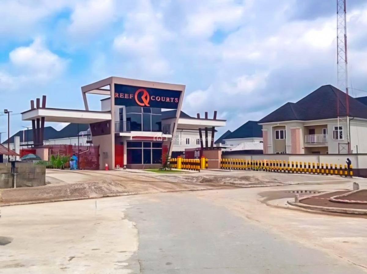 Premium 1 Plot of Land in a Prestigious Estate with Tight Security, Reef Courts Estates, Peter Odili Road, Trans Amadi, Port Harcourt, Rivers, Residential Land for Sale