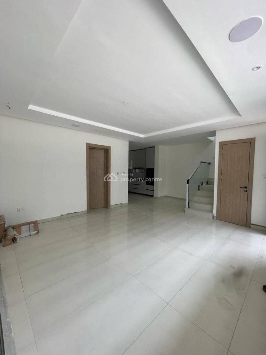 Brand New Luxury 4 Bedroom House Plus Bq, New Road, Igbo Efon, Lekki, Lagos, Terraced Duplex for Rent