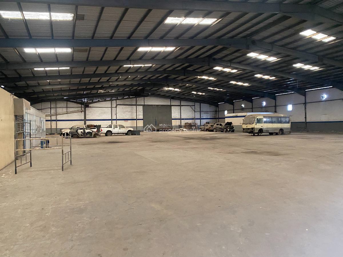 Warehouse Measuring 2,400sqm with Inbuilt Offices Available, Coker Road, Coker, Surulere, Lagos, Warehouse for Rent