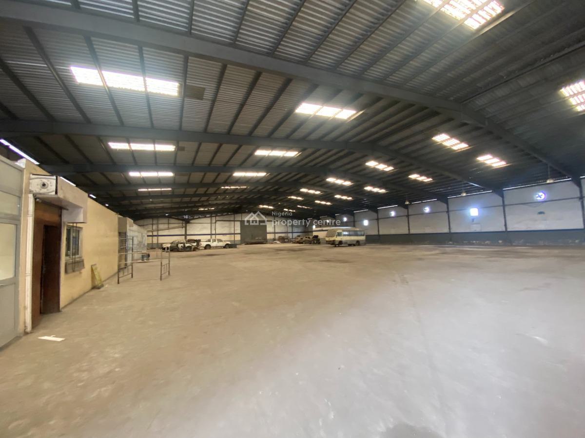 Warehouse Measuring 2,400sqm with Inbuilt Offices Available, Coker Road, Coker, Surulere, Lagos, Warehouse for Rent