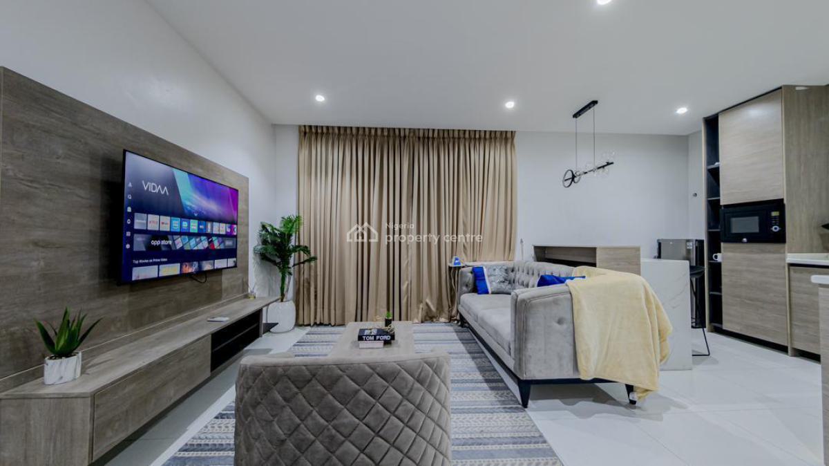 Furnished and Serviced 1 Bedroom, 4 Donatus Odum Close, Ikate, Lekki, Lagos, Mini Flat (room and Parlour) for Rent