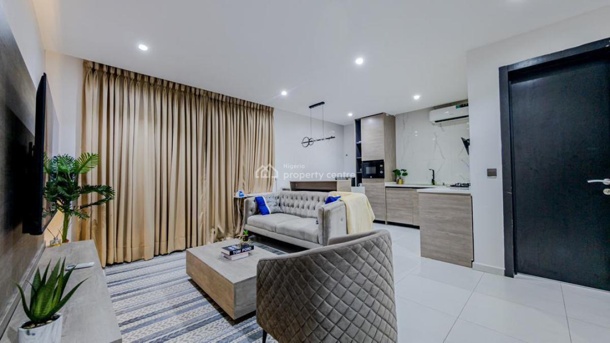 Furnished and Serviced 1 Bedroom, 4 Donatus Odum Close, Ikate, Lekki, Lagos, Mini Flat (room and Parlour) for Rent