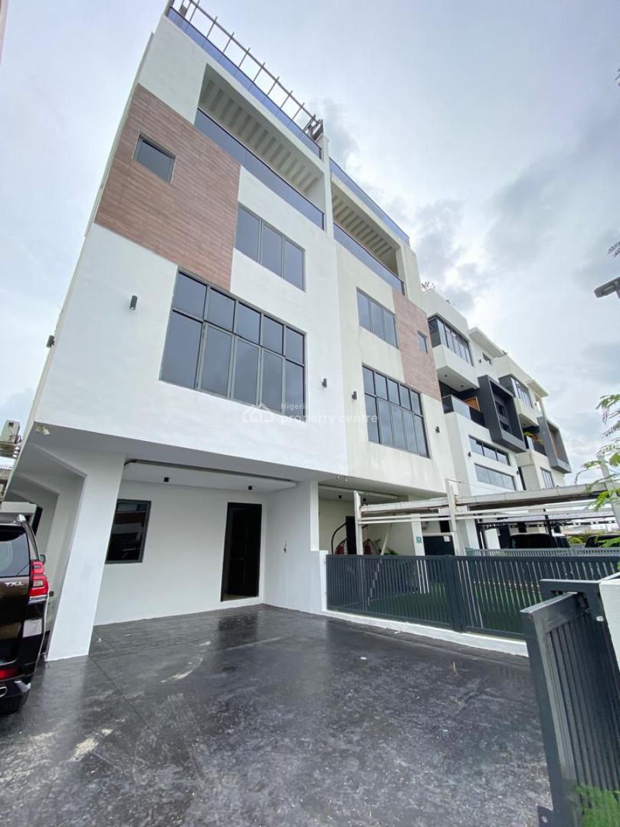 Waterview 5-bedroom Semi-detached Duplex with Swimming Pool, Banana Island, Ikoyi, Lagos, Semi-detached Duplex for Sale