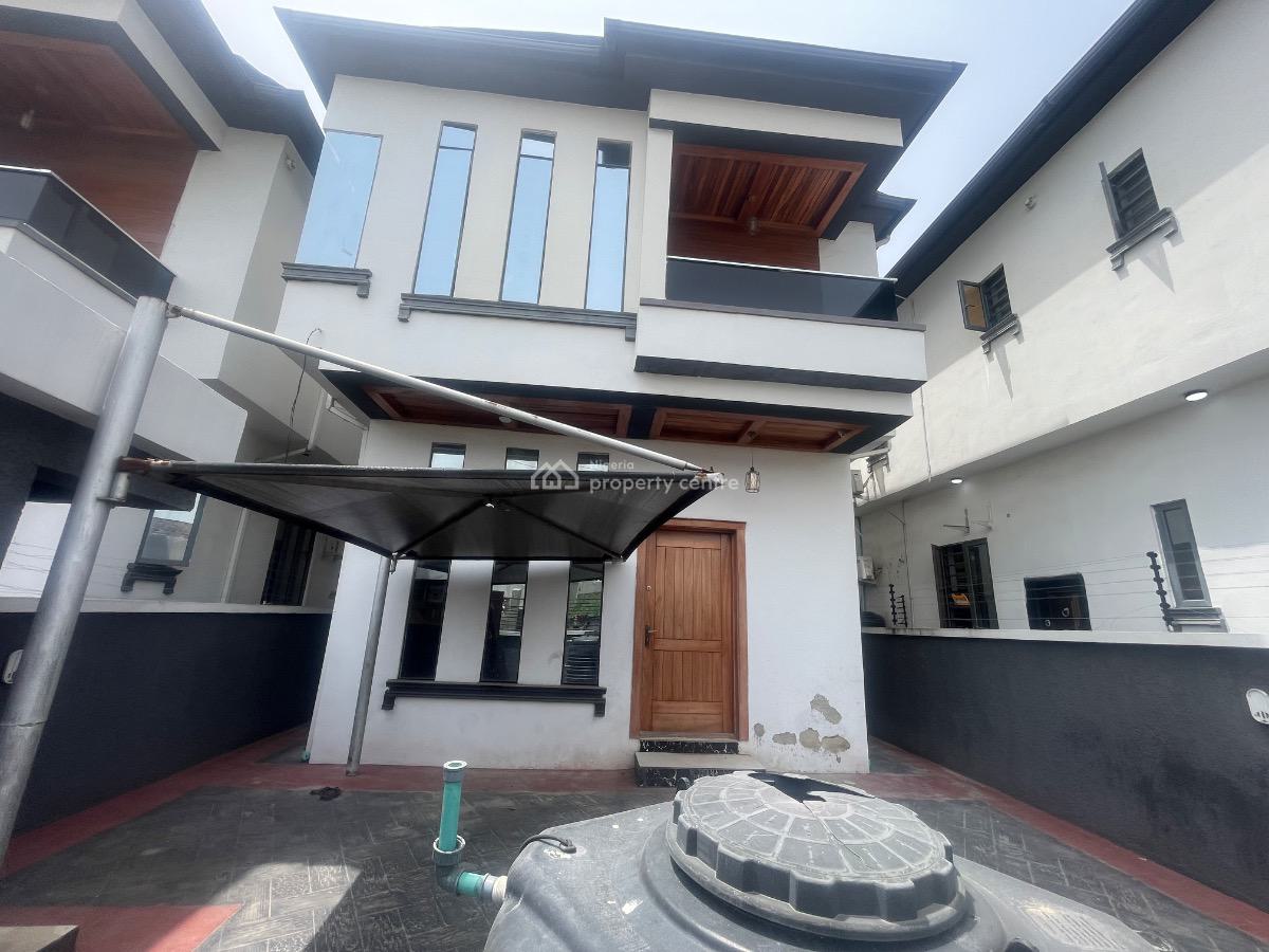 Brand New 4-bedroom Semi-detached Duplex with Bq Chevron Lekki, Lekki Conservative Way, Lekki, Lagos, Semi-detached Duplex for Rent