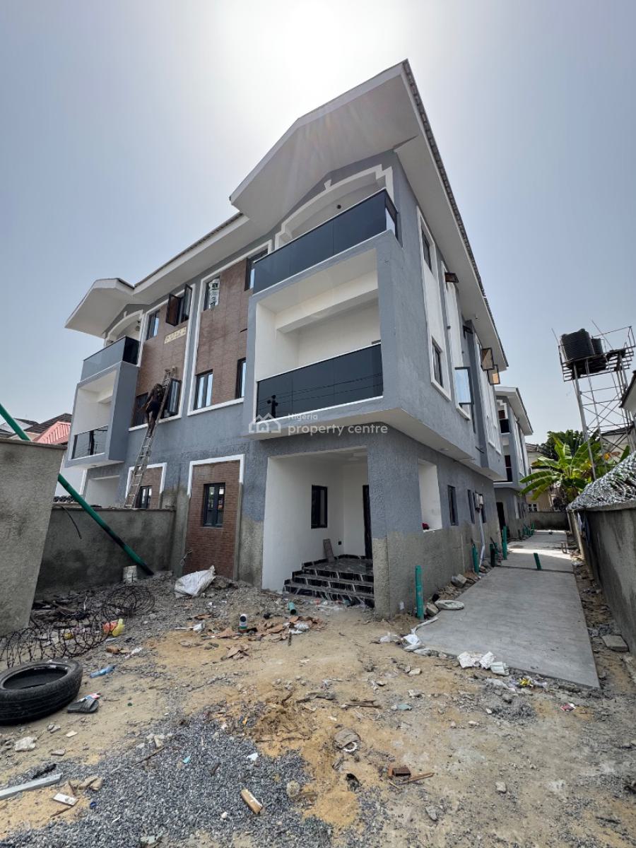 Luxury 4 Bedroom Semi Detached Duplex, Chevron, Lekki Expressway, Lekki, Lagos, Semi-detached Duplex for Rent