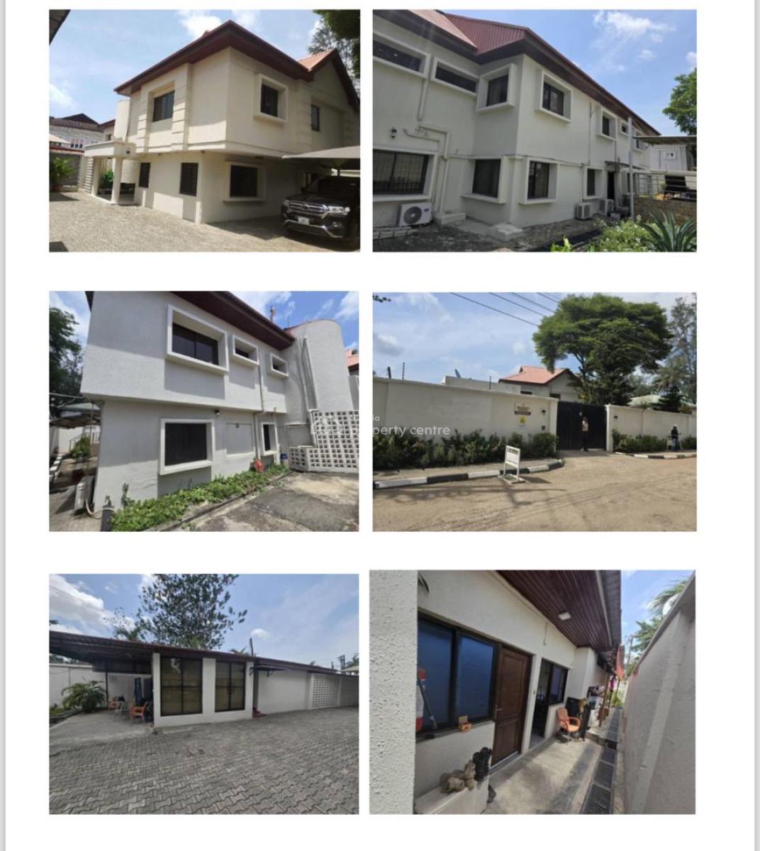 Spacious 6 Bedroom Detached Duplex + 3 Bqs, Parkview, Ikoyi, Lagos, Detached Duplex for Rent