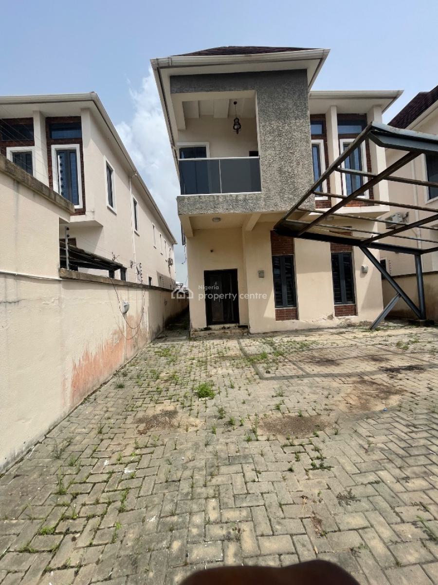 Brand New 4-bedroom Fully Detached Duplex with Bq Chevron Lekki Lagos, Lekki Conservative Way, Chevron, Lekki, Lagos, Detached Duplex for Sale