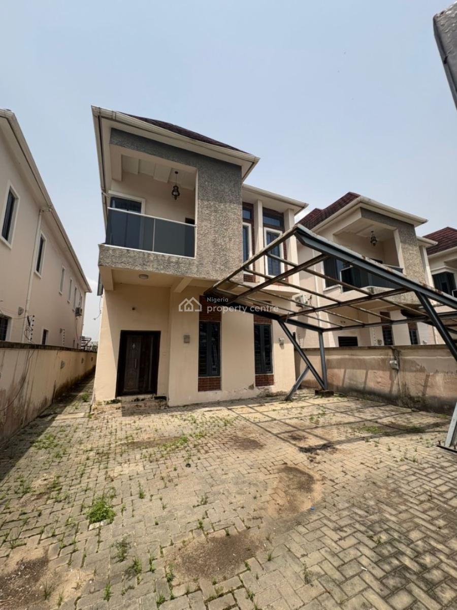 Brand New 4-bedroom Fully Detached Duplex with Bq Chevron Lekki Lagos, Lekki Conservative Way, Chevron, Lekki, Lagos, Detached Duplex for Sale
