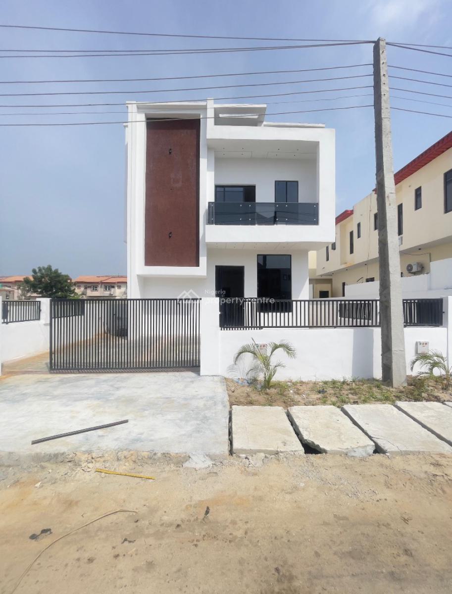 4bed 4bath3cars  Fully Detached Duplex with Bq, Ajah, Lagos, Detached Duplex for Sale