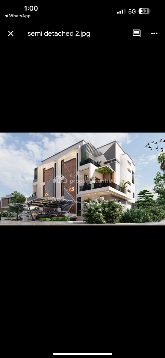 Luxury 4 Bedroom Terrace, Behind Nnpc Fuel Station, Guzape District, Abuja, Mixed-use Land for Sale