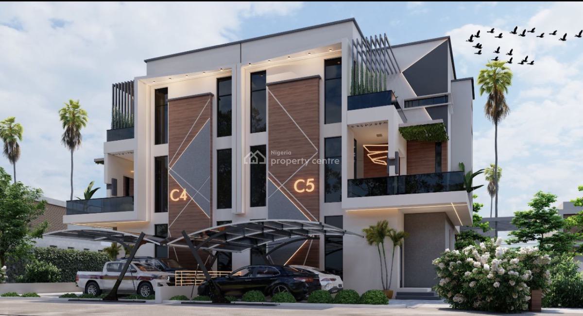 Land for Luxury 4 Bedroom Terraced Duplex, Guzape District, Abuja, Mixed-use Land for Sale