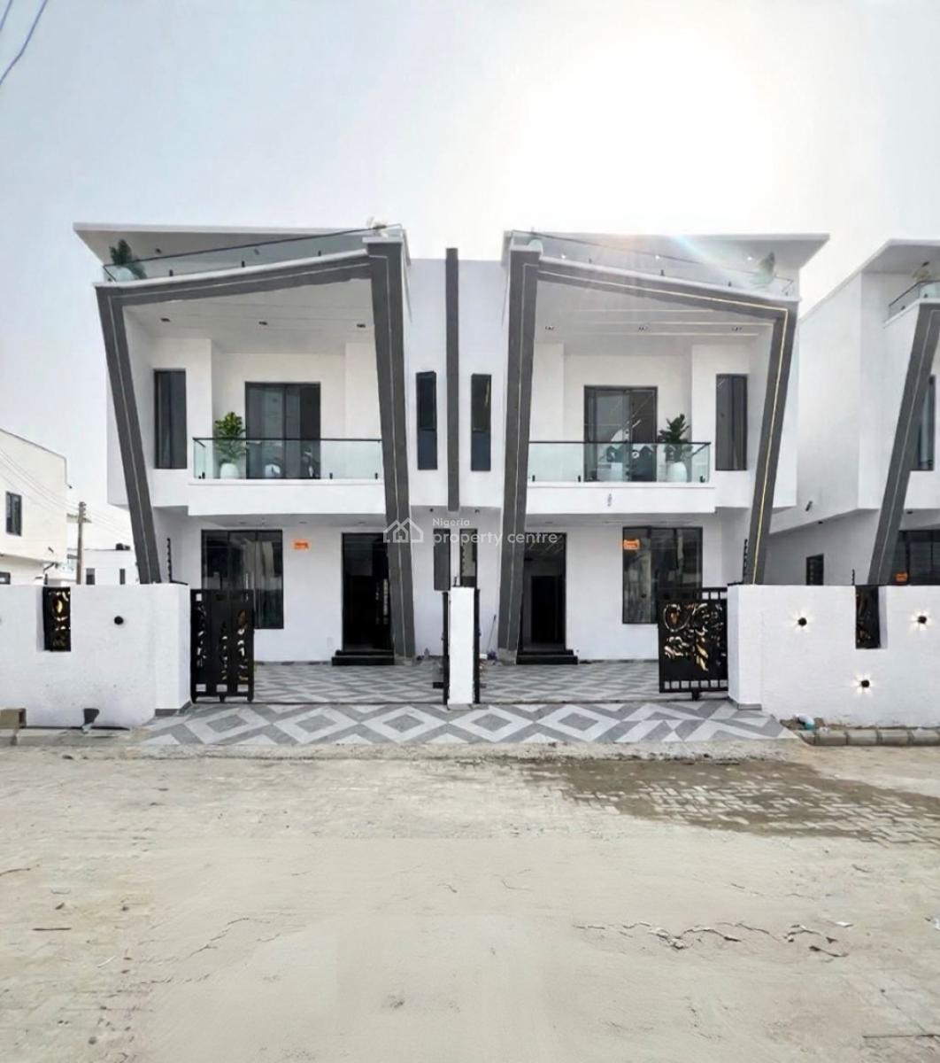 Brand New 4 Bedroom Semi Detached Duplex with Bq, Ado, Ajah, Lagos, Semi-detached Duplex for Sale