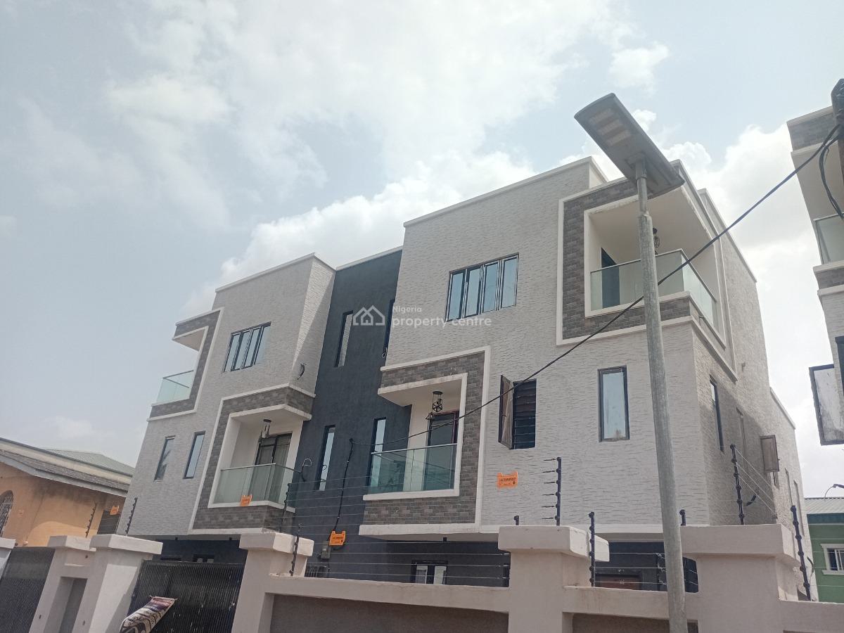 Newly Built 4bed Duplex with Bq Cofo, Ojodu, Ojodu Berger, Ojodu, Lagos, Terraced Duplex for Sale