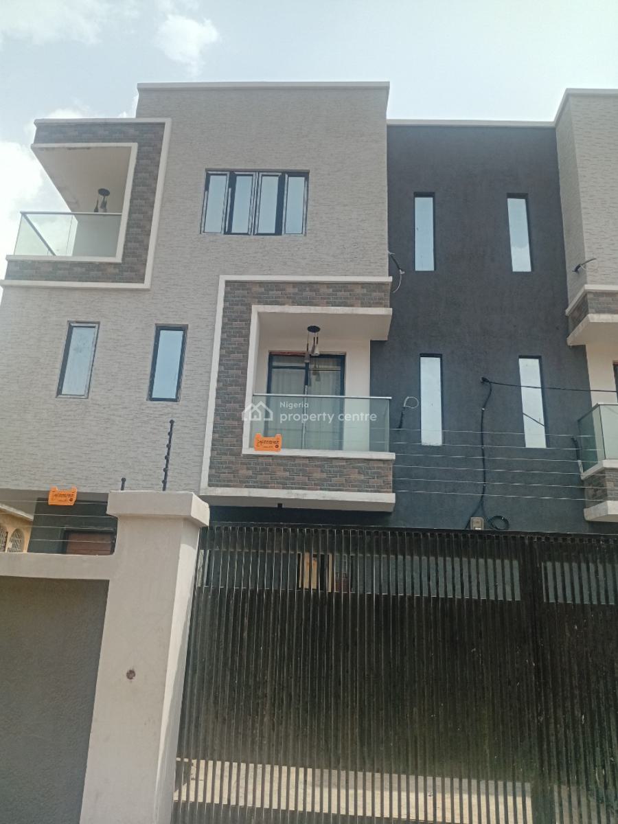 Newly Built 4bed Duplex with Bq Cofo, Ojodu, Ojodu Berger, Ojodu, Lagos, Terraced Duplex for Sale