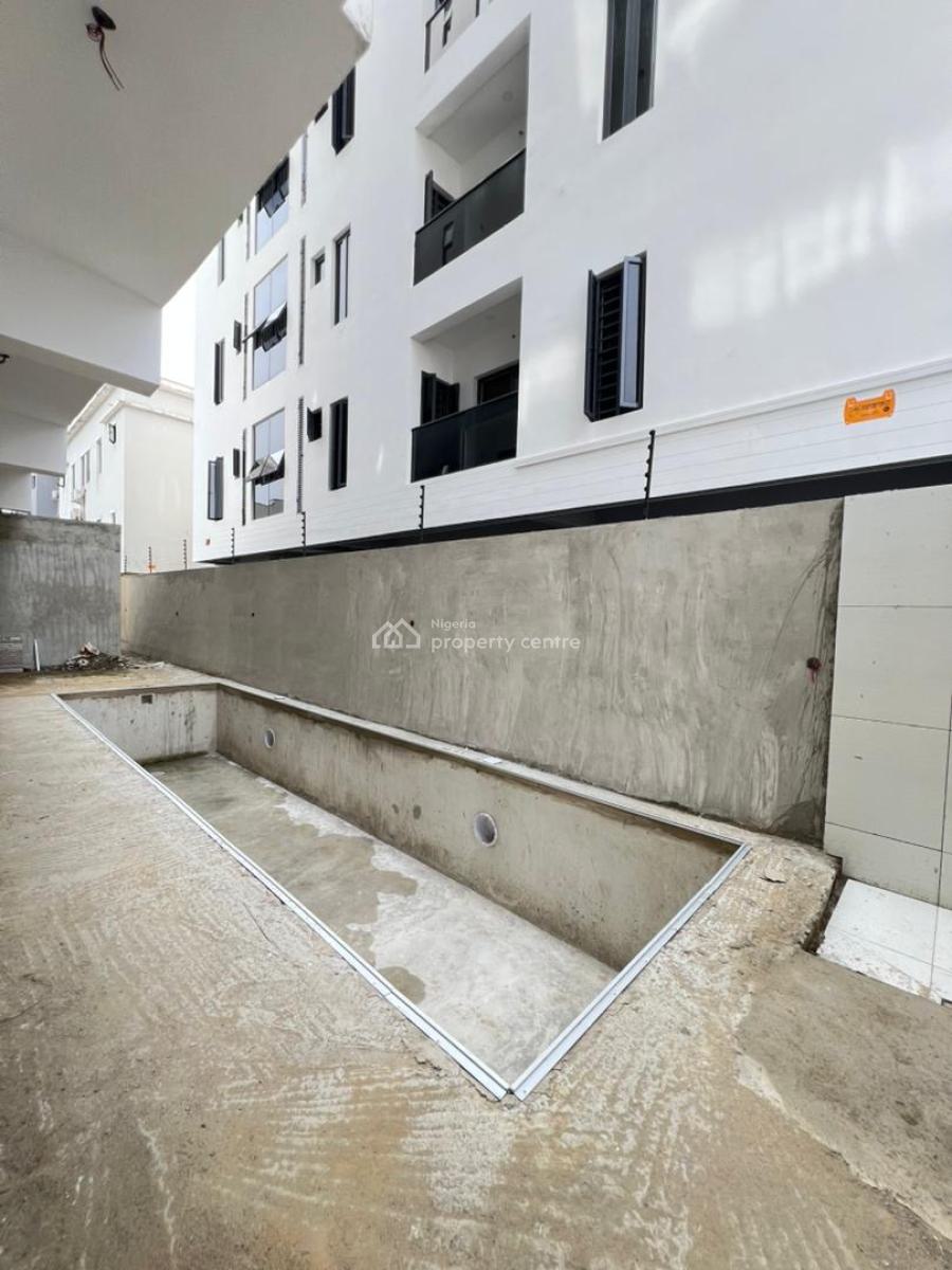 Newly Built 2 Bedroom Apartment with an Elevator and Swimming, Lekki Phase 1, Lekki, Lagos, Flat / Apartment for Sale