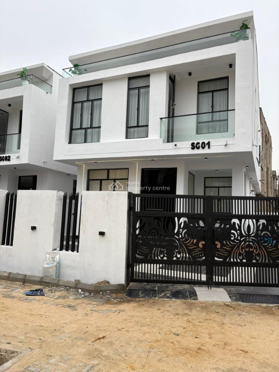 Brand New 5 Bedroom Fully Detached Duplex with Bq, Chevron, Lekki, Lagos, Detached Duplex for Sale