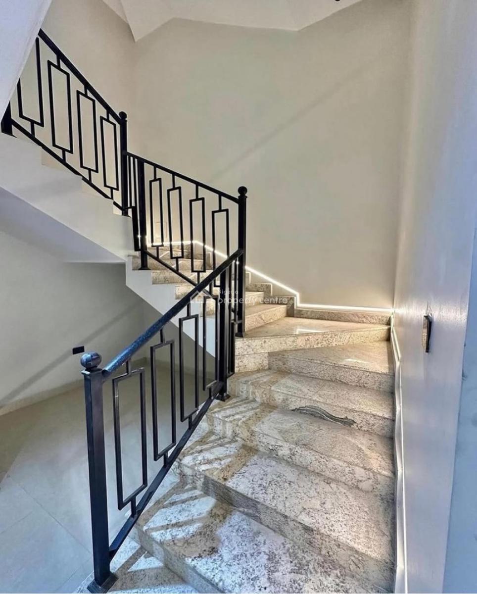 Contemporary 5 Bedroom Spacious Detached Duplex,bq, in an Estate, Serene and Well Secured Neighborhood, Guzape District, Abuja, Detached Duplex for Rent