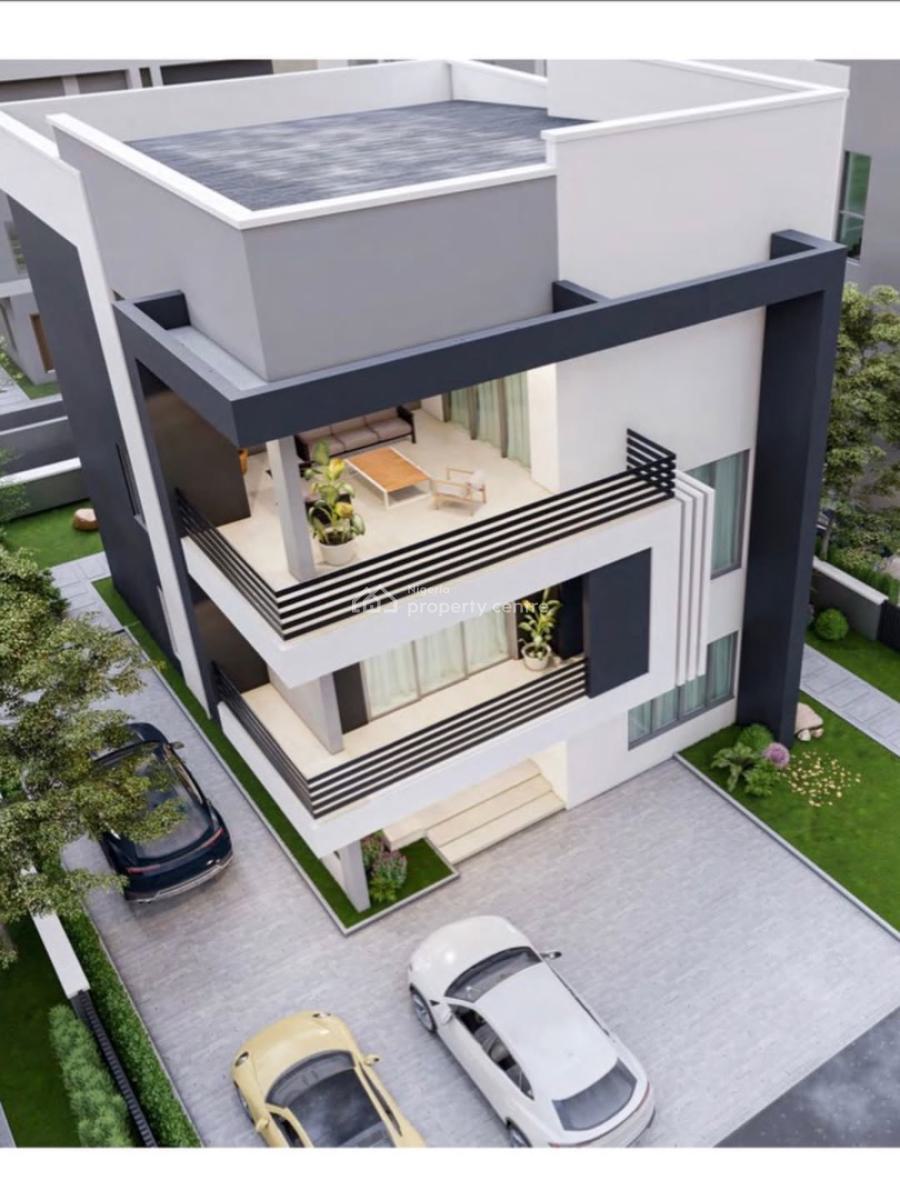 Opulent 5 Bedroom Detached Duplex with Bq Sitting on 447sqm, Kado, Abuja, Detached Duplex for Sale