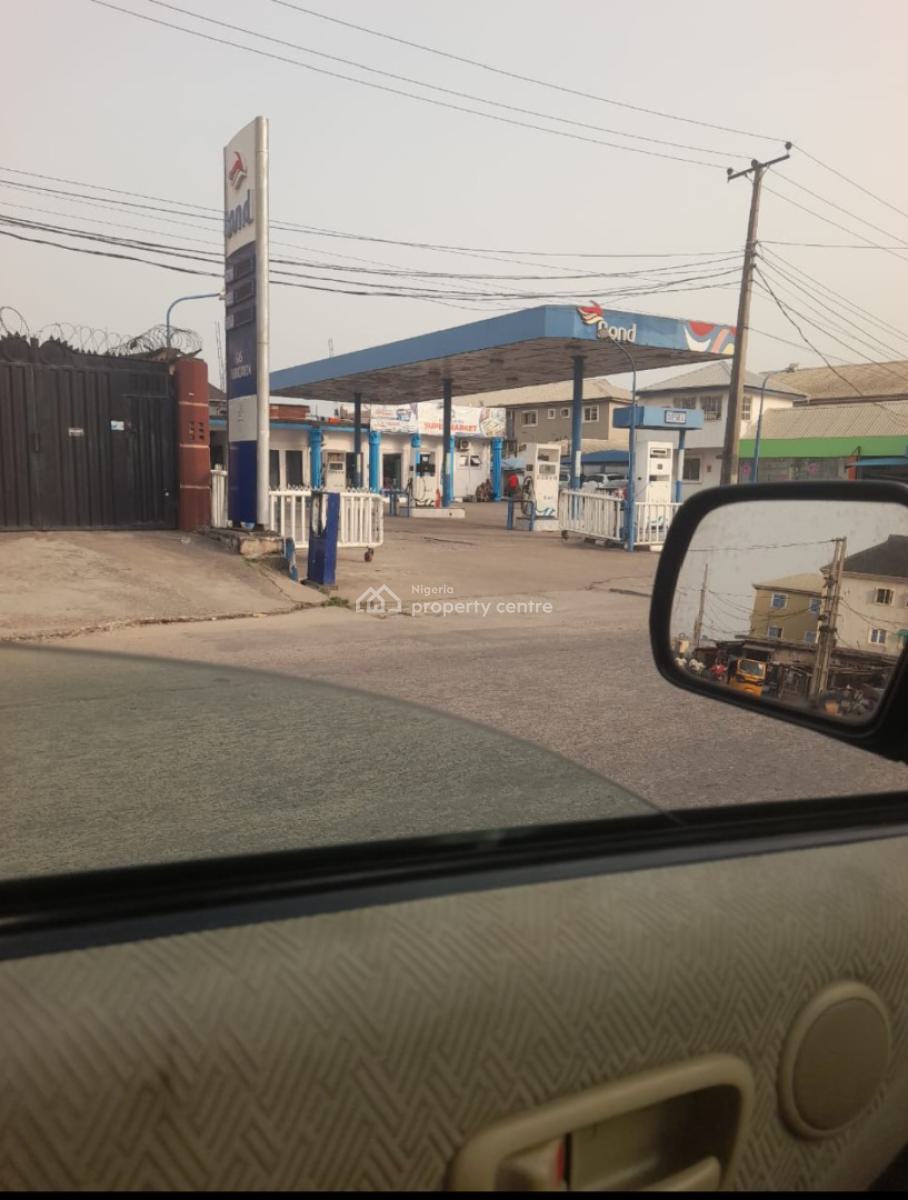 Functional Filling Station (5 Pumps) + Gas Skid, Directly on Road Area, Oke-ira, Ogba Ikeja, Ogba, Ikeja, Lagos, Filling Station for Sale