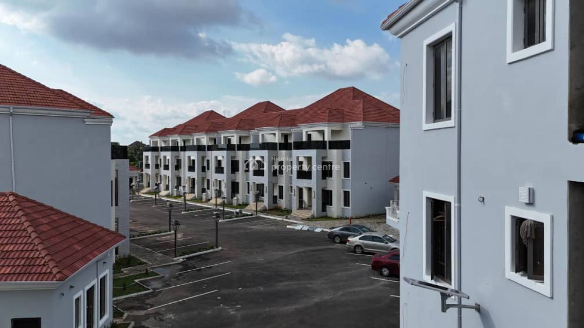 Luxury 18nos. 3bedrm Flats, 12 Nos. of 4 Bedrooms Duplexes,pool,gym,bq, Life Camp Main. Good Access Road, Life Camp, Abuja, Terraced Duplex for Rent