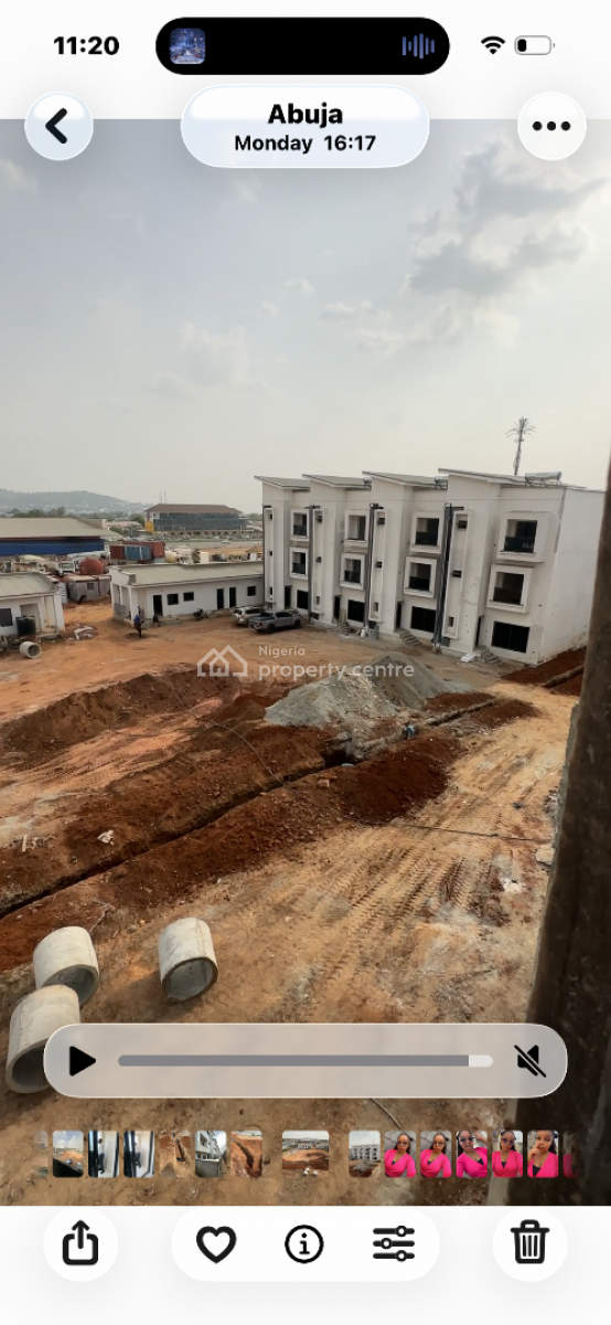 4 Bedroom Terraced Duplex & Bq, Dawaki Hills, Area Council, Dawaki, Gwarinpa, Abuja, Terraced Duplex for Sale