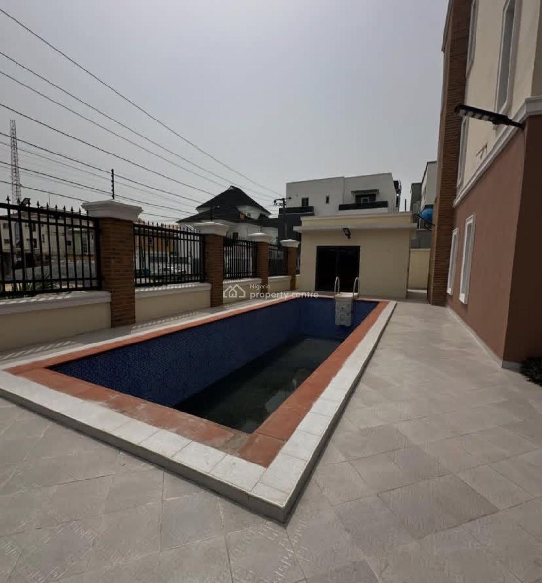 Exquisite 2 Bedroom Terrace Duplex with Pool, Lekki Phase 1, Lekki, Lagos, Terraced Duplex for Rent