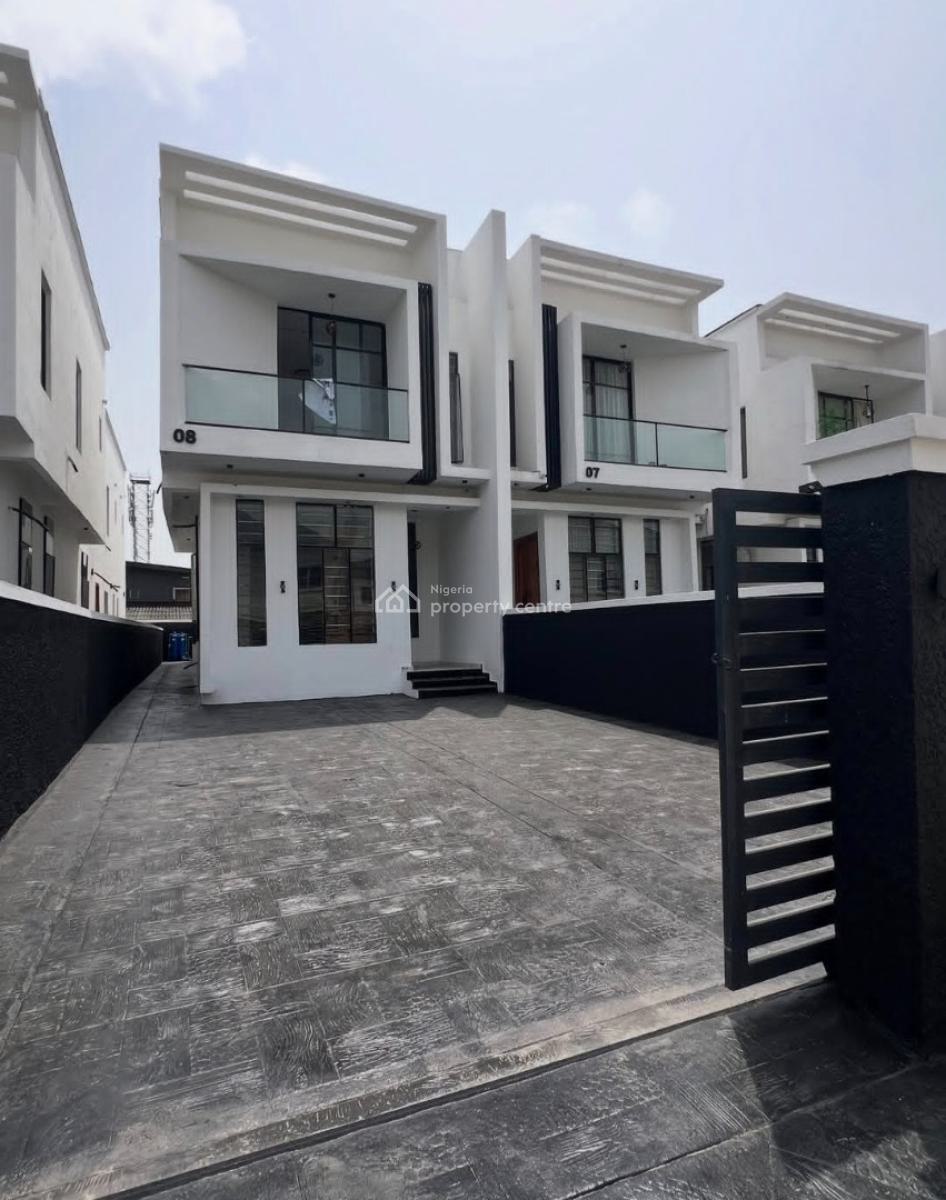 Newly Built 5bedroom àpartment with Bq, Off Admi, Idado, Lekki, Lagos, Detached Duplex for Rent