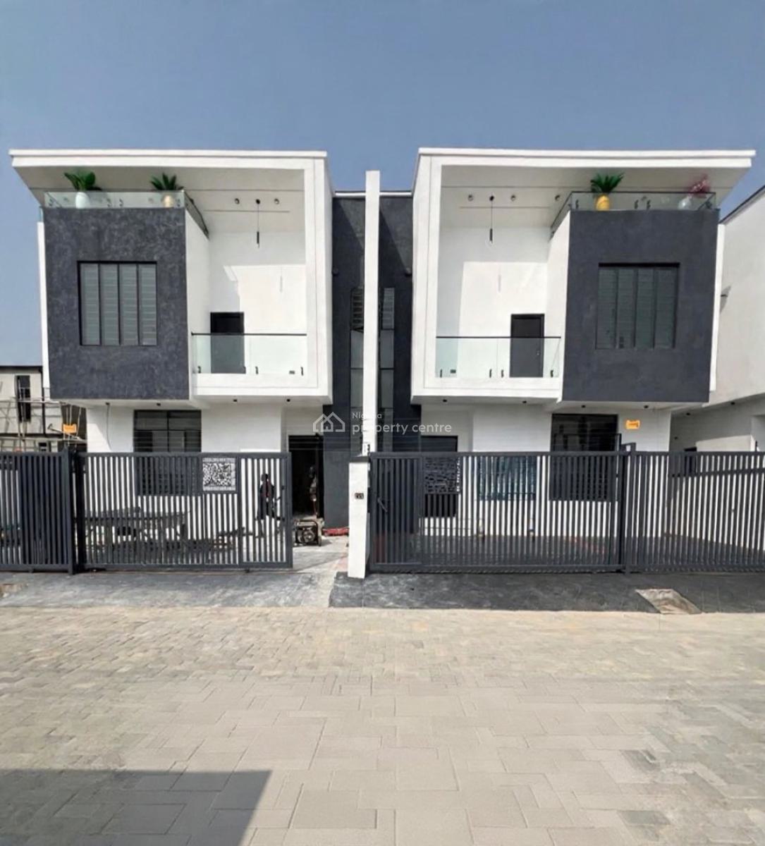 Brand New 4 Bedroom Semi Detached Duplex with Bq, Ado, Ajah, Lagos, Semi-detached Duplex for Sale