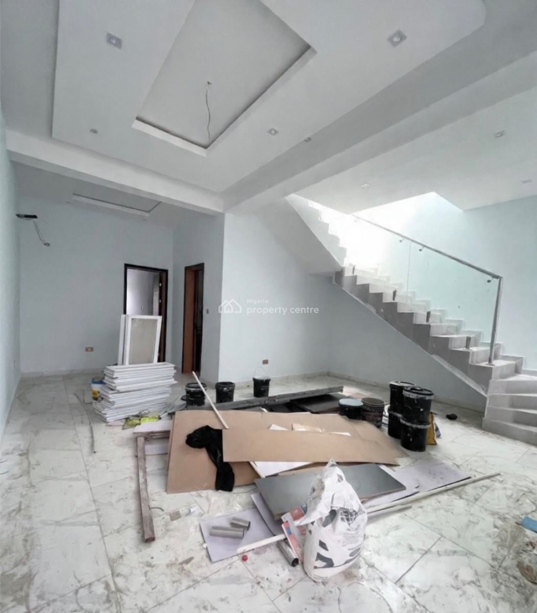 Lovely 4 Bedroom Terrace Duplex with Bq, Ajah, Ajah, Lagos, Terraced Duplex for Sale