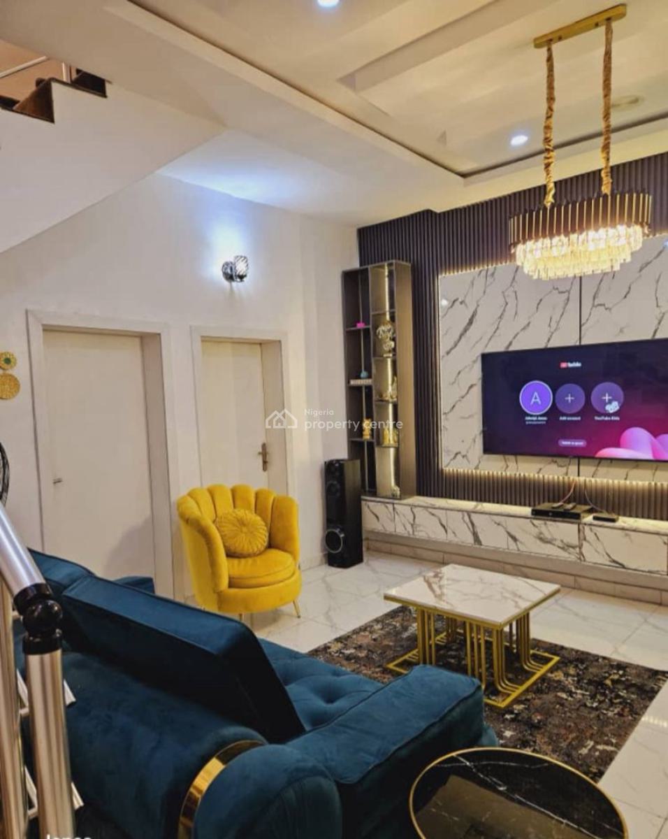 Fully Furnished Fascinating 3 Bedroom Terrace Duplex, Ikota Villa Estate, Lekki, Lagos, Terraced Duplex for Sale
