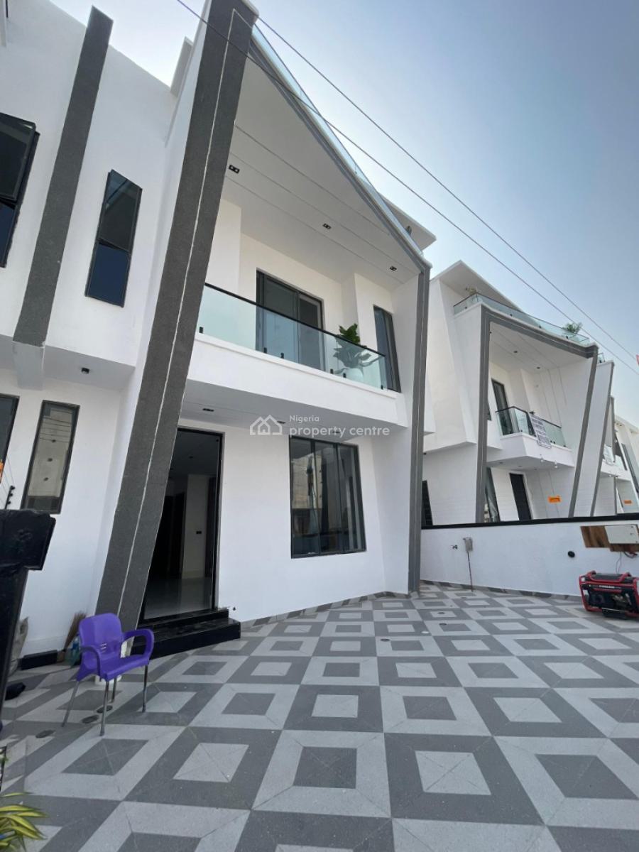 Exquisite 4 Bedroom Semi-detached Duplex with Bq, Ado, Ajah, Lagos, Semi-detached Duplex for Sale